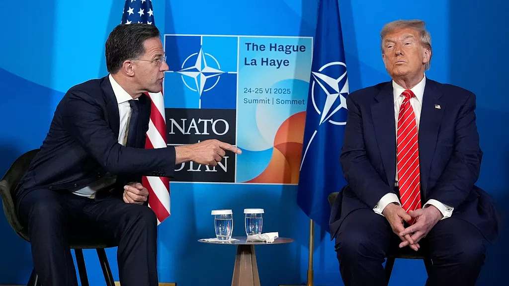 Nato 2025 - Rutte in Trump