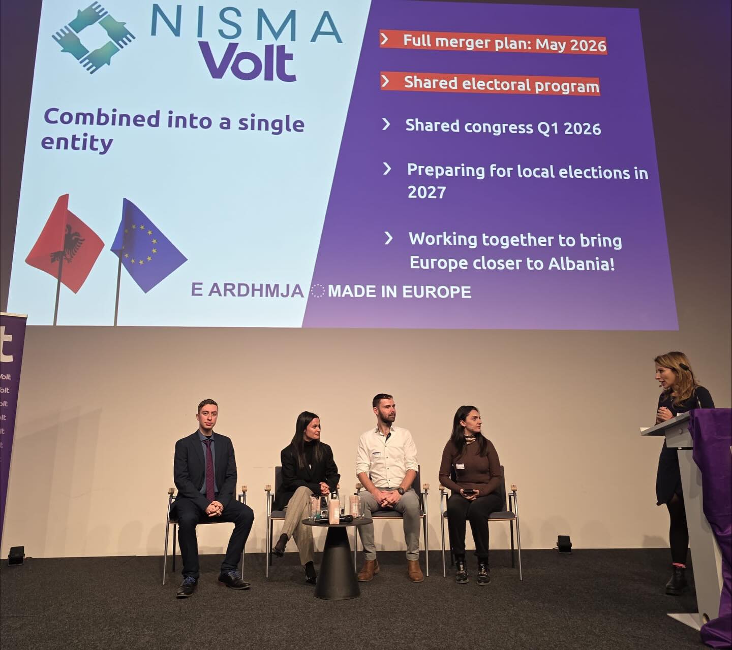 Volt Albania in Nisma